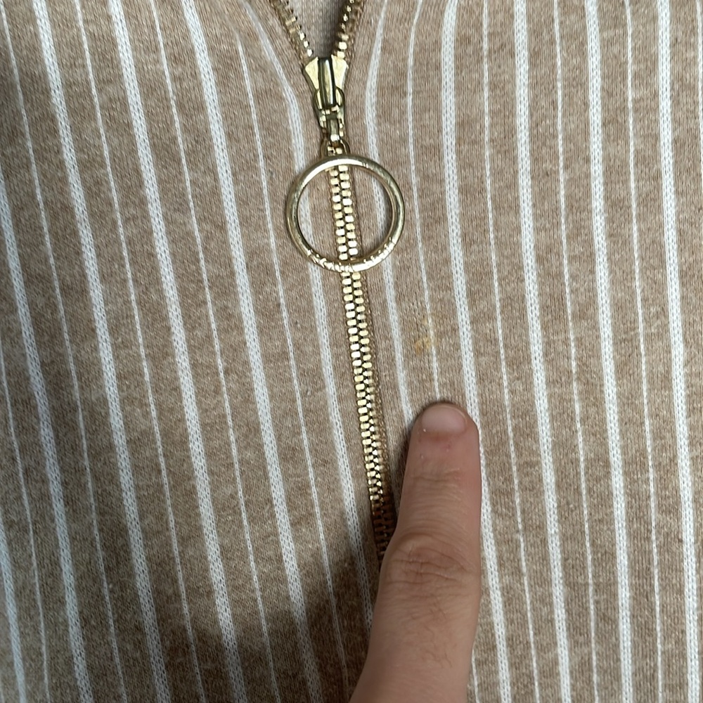 Vintage Escada sport striped zip up sweatshirt - Picture 3 of 5